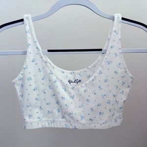 Brandy Melville Floral Lydia Tank Top